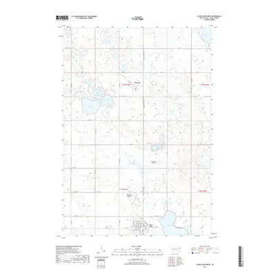 2017 Map of Clear Lake North, 2017 Print