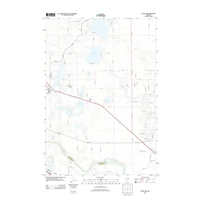 2013 Map of Clear Lake, 2013 Print