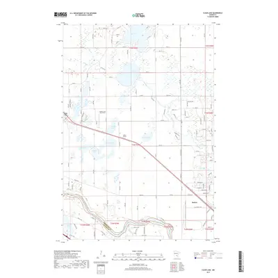 2019 Map of Clear Lake, 2019 Print