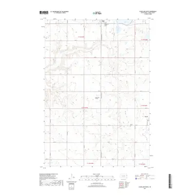 2017 Map of Clear Lake South, 2017 Print