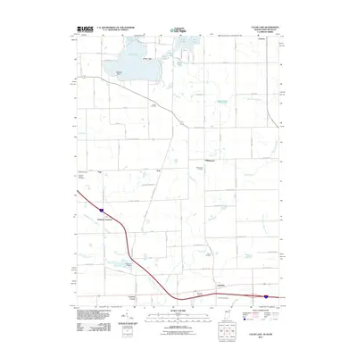 2011 Map of Clear Lake, 2011 Print