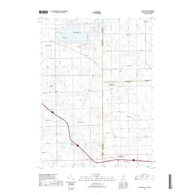 2019 Map of Clear Lake, 2019 Print