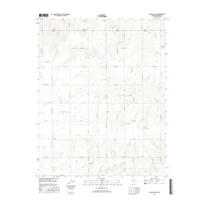 2016 Map of Clear Lake SW, 2016 Print