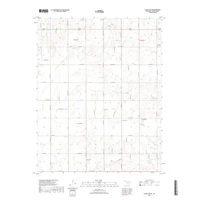 2018 Map of Clear Lake SW, 2018 Print