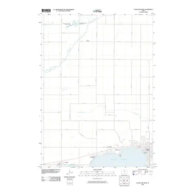 2010 Map of Clear Lake West, 2010 Print