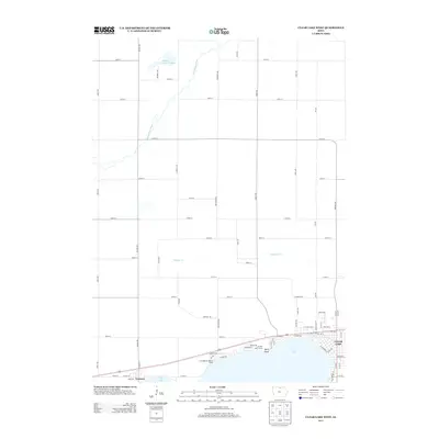 2013 Map of Clear Lake West, 2013 Print