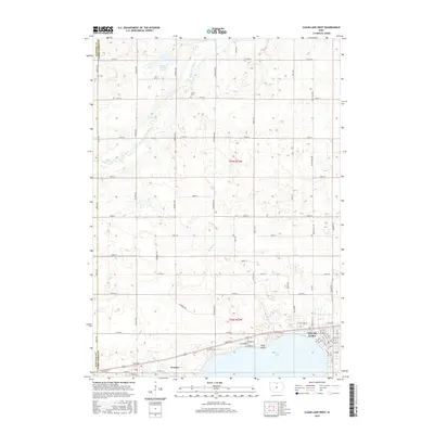 2015 Map of Clear Lake West, 2015 Print