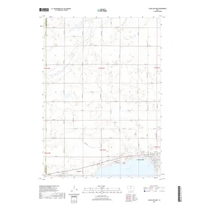 2018 Map of Clear Lake West, 2018 Print