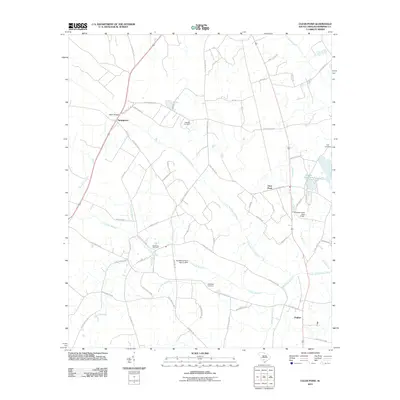 2011 Map of Clear Pond, 2011 Print