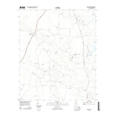 2014 Map of Clear Pond, 2014 Print
