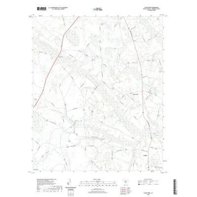 2020 Map of Clear Pond, 2020 Print