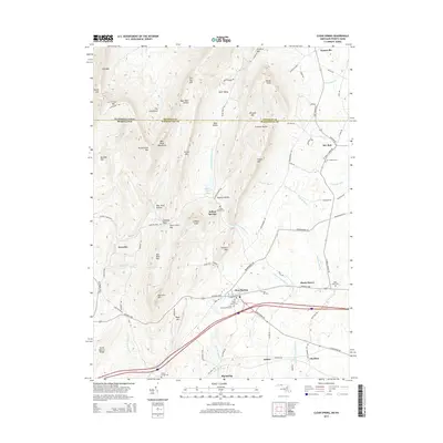2014 Map of Clear Spring, 2014 Print