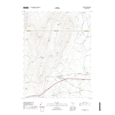 2019 Map of Clear Spring, 2019 Print