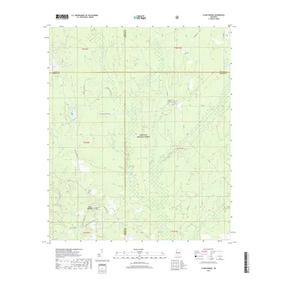 2018 Map of Clear Springs, 2018 Print