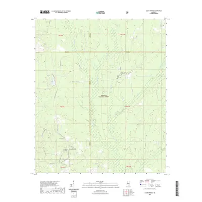 2021 Map of Clear Springs, 2021 Print