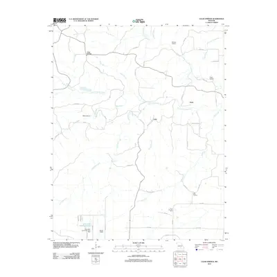 2012 Map of Clear Springs, 2012 Print