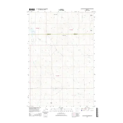 2014 Map of Clear Water Reservoir, 2014 Print