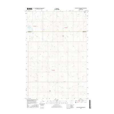2017 Map of Clear Water Reservoir, 2017 Print