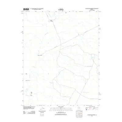 2011 Map of Clear Water Spring, 2011 Print