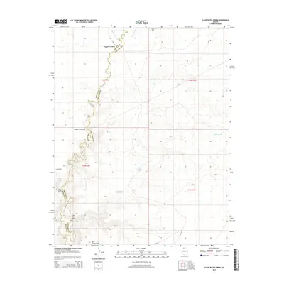 2014 Map of Clear Water Spring, 2014 Print