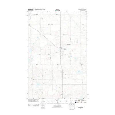 2013 Map of Clearbrook, 2013 Print