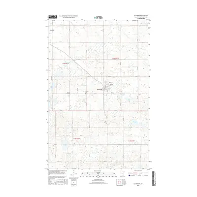2016 Map of Clearbrook, 2016 Print
