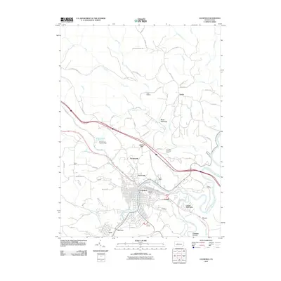 2010 Map of Clearfield, 2010 Print