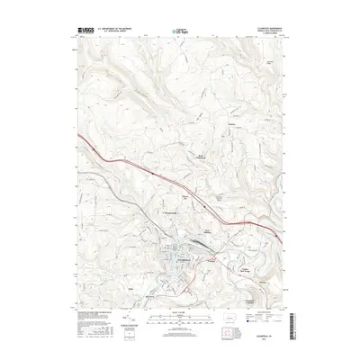 2016 Map of Clearfield, 2016 Print
