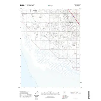 2020 Map of Clearfield, 2020 Print