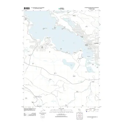 2012 Map of Clearlake Highlands, 2012 Print