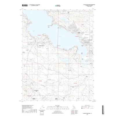 2018 Map of Clearlake Highlands, 2018 Print