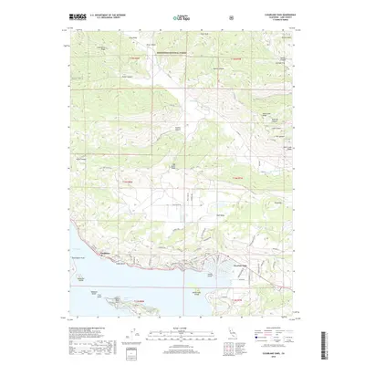 2018 Map of Clearlake Oaks, 2018 Print