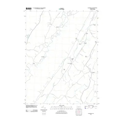 2010 Map of Clearville, 2010 Print
