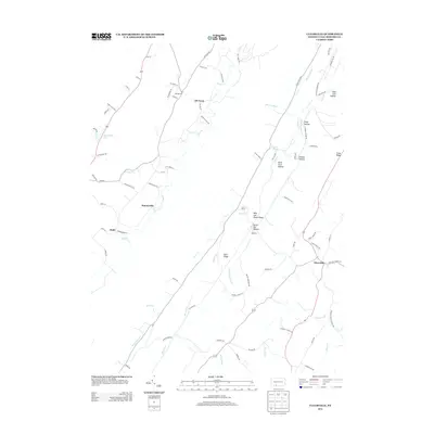 2013 Map of Clearville, 2013 Print