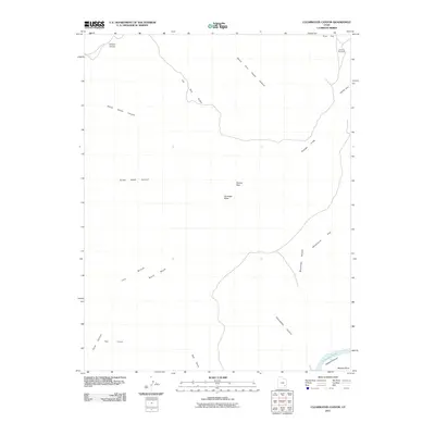 2011 Map of Clearwater Canyon, 2011 Print