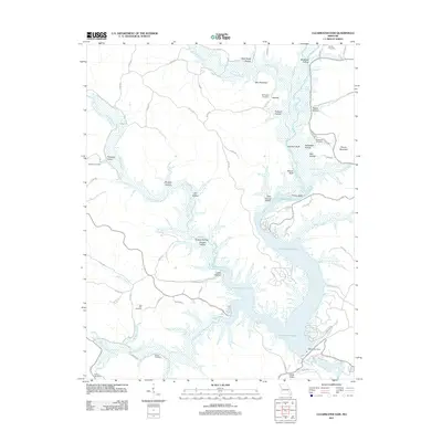 2011 Map of Clearwater Dam, 2011 Print
