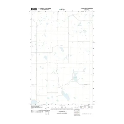 2011 Map of Clearwater Lake, 2011 Print