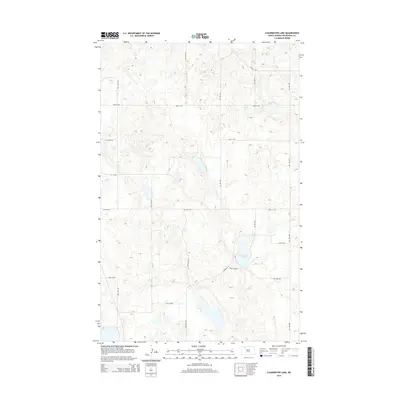 2014 Map of Clearwater Lake, 2014 Print