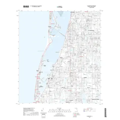 2018 Map of Clearwater, 2018 Print