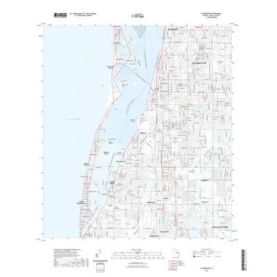 2021 Map of Clearwater, 2021 Print