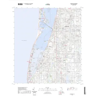 2024 Map of Clearwater, 2024 Print