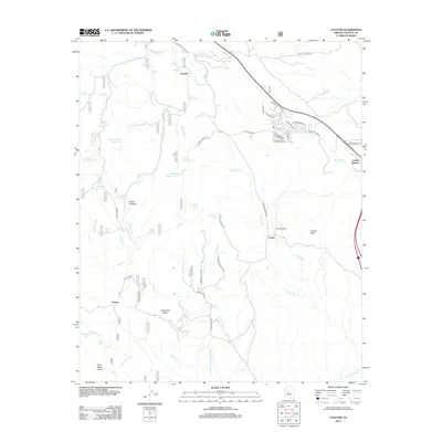 2012 Map of Cleator, 2012 Print