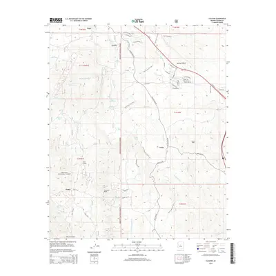 2014 Map of Cleator, 2014 Print