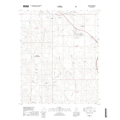2018 Map of Cleator, 2018 Print