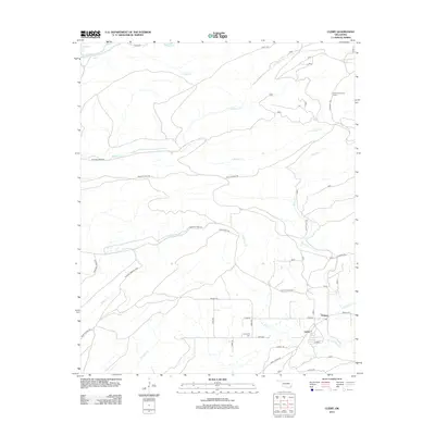 2012 Map of Clebit, 2012 Print
