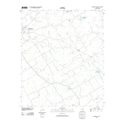 2010 Map of Cleburne East, 2010 Print