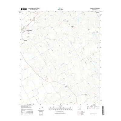 2016 Map of Cleburne East, 2016 Print