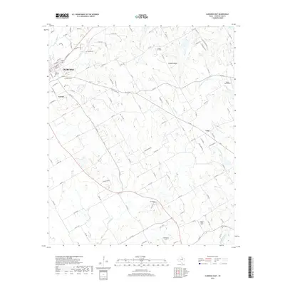 2019 Map of Cleburne East, 2019 Print