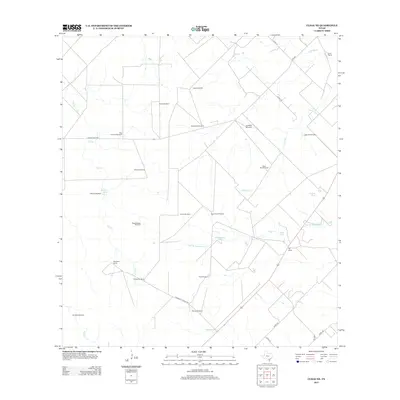 2012 Map of Clegg NE, 2012 Print
