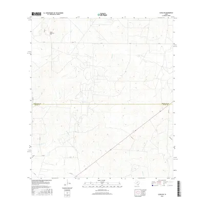 2016 Map of Clegg SW, 2016 Print